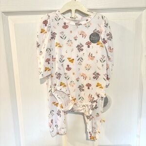 Milkberry Baby 3 Piece Set Bodysuit, Pants &‎ Headband SIZE 3~6 MONTHS NEW